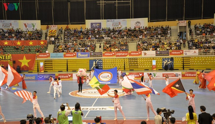 Futsal: Ouverture du championnat d’Asie du Sud-Est HDBank 2019 - ảnh 1