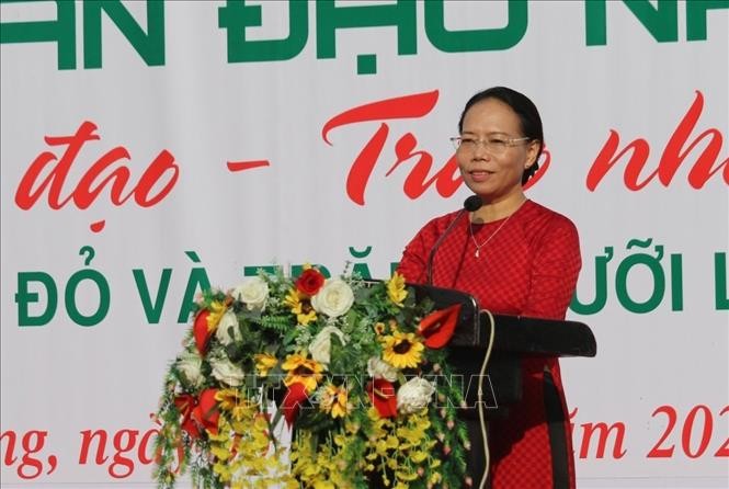 Lancement du Mois humanitaire 2024 à Soc Trang - ảnh 1