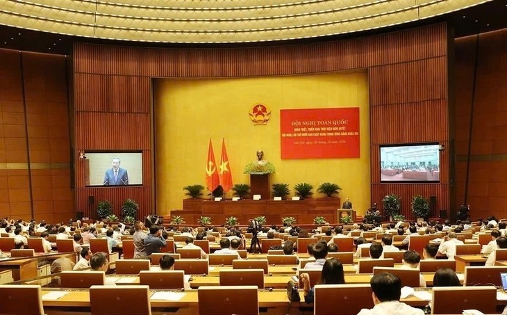 Conférence nationale sur la mise en œuvre de la résolution du 10e plénum du Comité central du Parti - ảnh 1