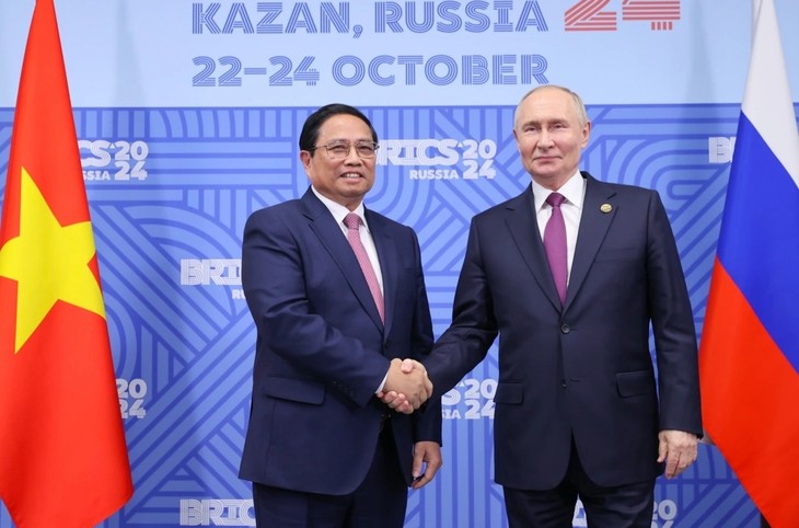 Vietnam-Russie: Pham Minh Chinh et Vladimir Poutine décident d’intensifier la coopération dans tous les domaines - ảnh 1