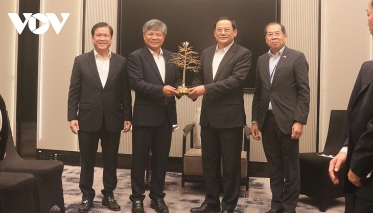 Le Premier ministre laotien encourage le VRG à investir davantage au Laos - ảnh 1