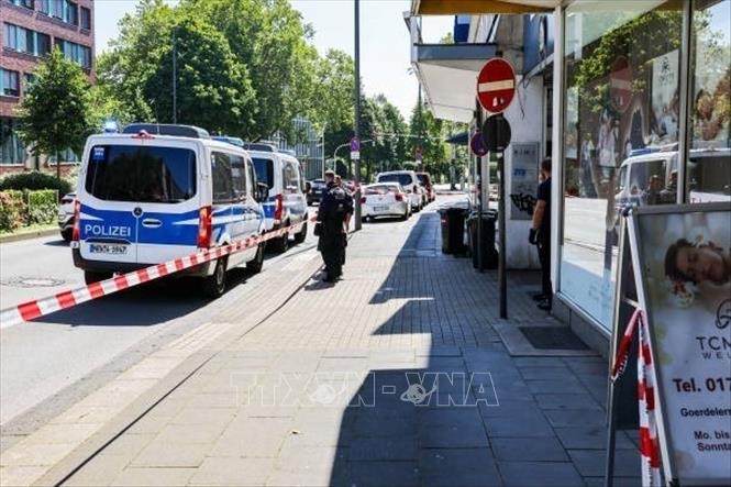  L'Allemagne identifie le mobile du suspect dans l'attaque au couteau au Mémorial de l'Holocauste - ảnh 1