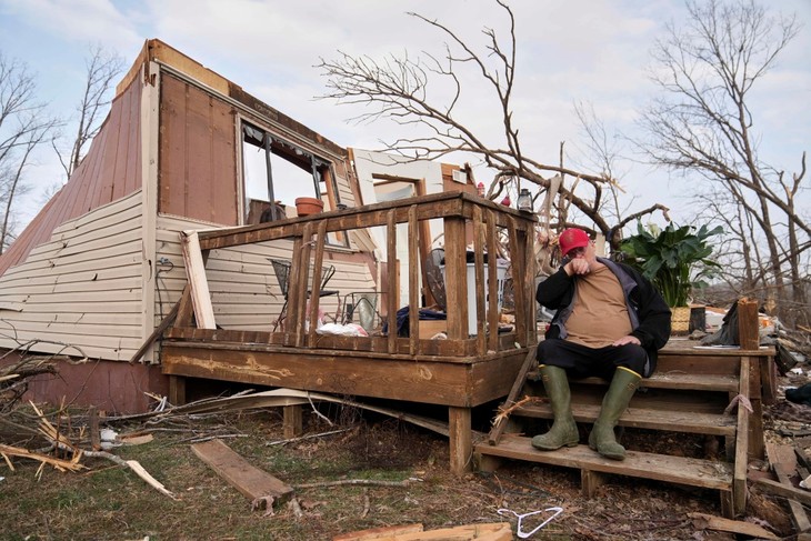 Tornades meurtrières aux États-Unis - ảnh 1