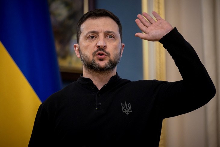 Conflit Russie-Ukraine: V.Zelensky crée une délégation pour négocier la paix - ảnh 1