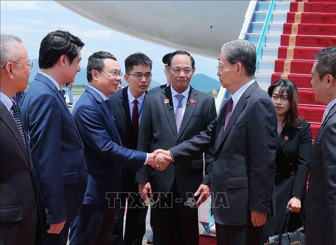 Le président de l’Assemblée populaire nationale de Chine en visite officielle au Vietnam - ảnh 1