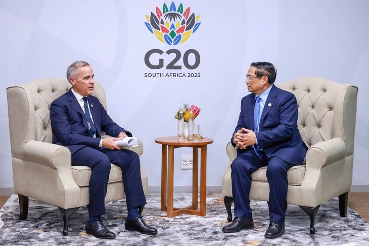 G20: Pham Minh Chinh poursuit ses rencontres bilatérales - ảnh 1