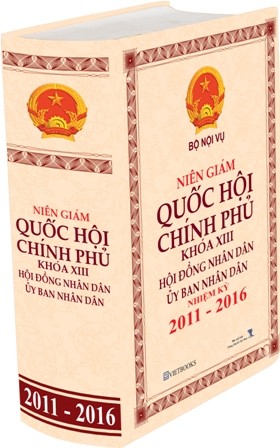 Phát hành Niên giám Quốc hội, Chính phủ khóa XIII và HĐND, UBND - ảnh 1