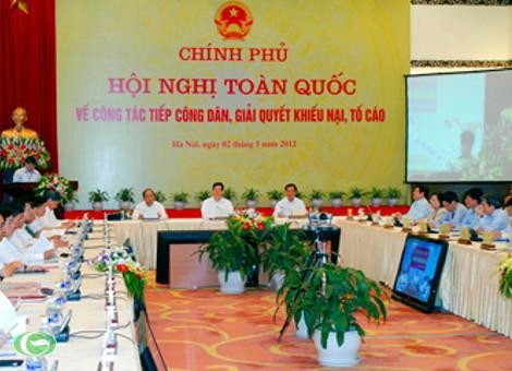 Thủ tướng chủ trì Hội nghị trực tuyến về giải quyết khiếu nại, tố cáo - ảnh 1