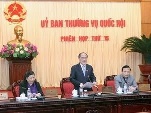 Khai mạc phiên họp thứ 15 của Ủy ban Thường vụ Quốc hội - ảnh 1