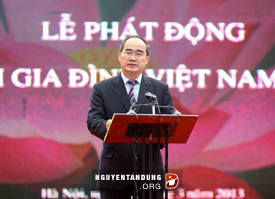 Phát động “Năm gia đình Việt Nam 2013” - ảnh 1