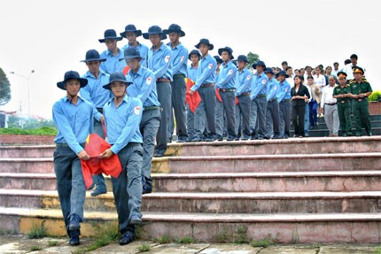 Truy điệu, an táng 39 hài cốt liệt sĩ quân tình nguyện Việt Nam tại Campuchia - ảnh 1