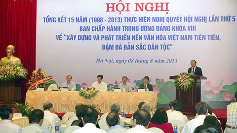 Tập trung xây dựng môi trường văn hóa Việt Nam văn minh, hiện đại - ảnh 2