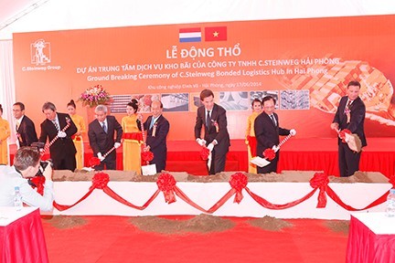 Thủ tướng Hà Lan Mark Rutte thăm và làm việc tại thành phố Hải Phòng - ảnh 1