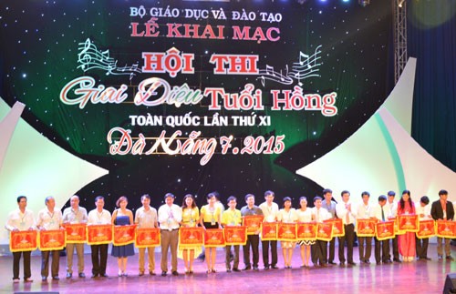 Khai mạc Hội thi “Giai điệu tuổi hồng” toàn quốc lần thứ XI – 2015 - ảnh 1