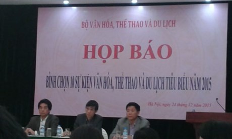 Bình chọn 10 sự kiện Văn hóa, Thể thao, Du lịch tiêu biểu - ảnh 1