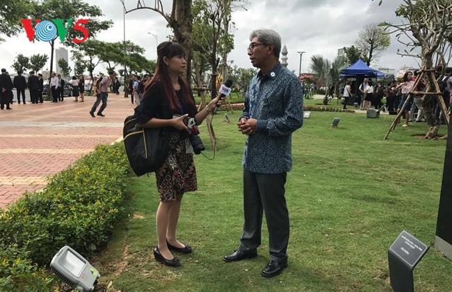 Pembukaan Taman APEC - ảnh 2