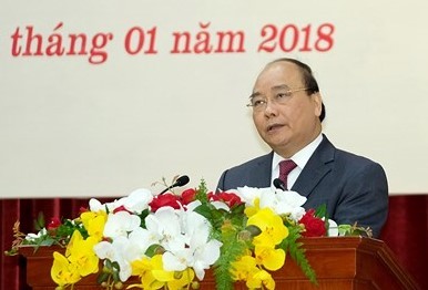 PM Vietnam, Nguyen Xuan Phuc melakukan temu kerja dengan Front Tanah Air Vietnam - ảnh 1