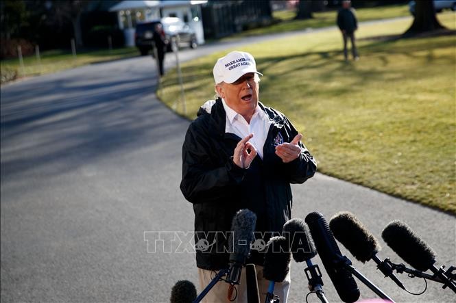 Presiden AS, Donald Trump memberikan penilaian positif tentang perundingan dagang tingkat tinggi AS-Tiongkok - ảnh 1