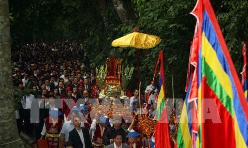 Mengaktifkan event-event mengawali Festival Kuil Hung 2019 - ảnh 1