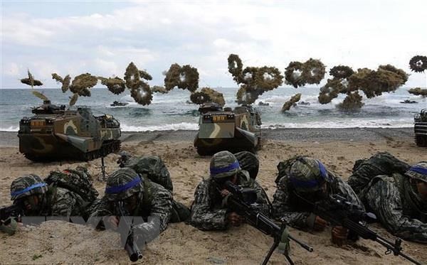 Media RDRK mencela latihan-latihan bersama AS - Republik Korea - ảnh 1