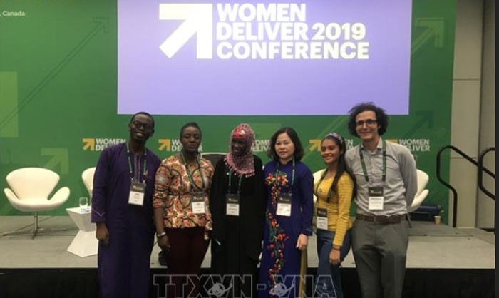 Delegasi Vietnam memberikan sumbangan positif pada Konferensi Women Deliver 2019 - ảnh 1