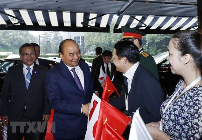 PM Vietnam, Nguyen Xuan Phuc menghadiri acara kenaikan takhta Kaisar Jepang - ảnh 1