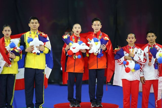 Hasil yang dicapai oleh kontingen olahraga Vietnam pada hari pertandingan SEA Games 30 Senin (9/12) - ảnh 1