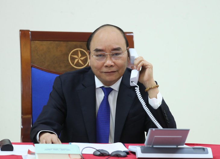 PM Vietnam, Nguyen Xuan Phuc melakukan pembicaraan telepon dengan PM Australia - ảnh 1