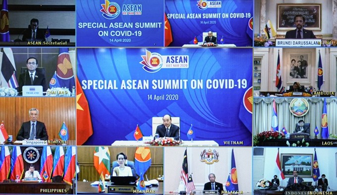 Pernyataan KTT Khusus  ASEAN tentang usaha menghadapi wabah Covid-19 - ảnh 1