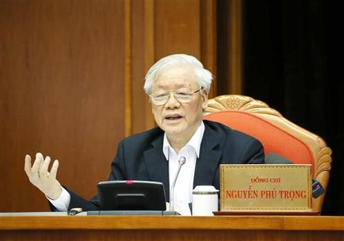 Pikiran Sekjen, Presiden Nguyen Phu Trong justru merupakan pikiran dari seluruh Partai dan seluruh rakyat - ảnh 1