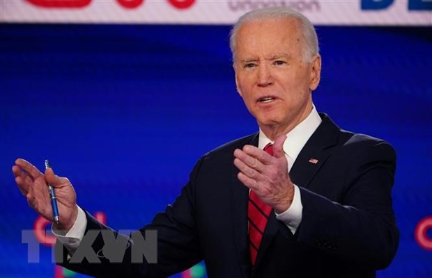 Pilpres AS 2020: Calon Joe Biden mencapai kemenangan dalam pemilihan pendahuluan di Kansas - ảnh 1