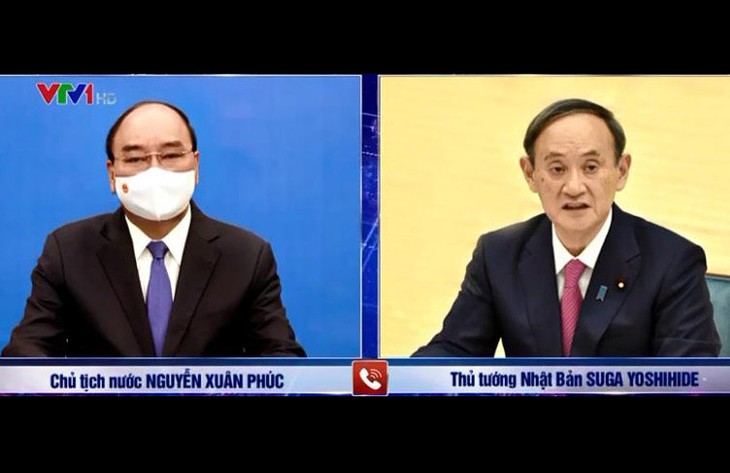 Presiden Nguyen Xuan Phuc: Vietnam Selalu Menganggap Jepang Sebagai Mitra Strategis, Penting, Papan Atas, dan Jangka Panjang - ảnh 1