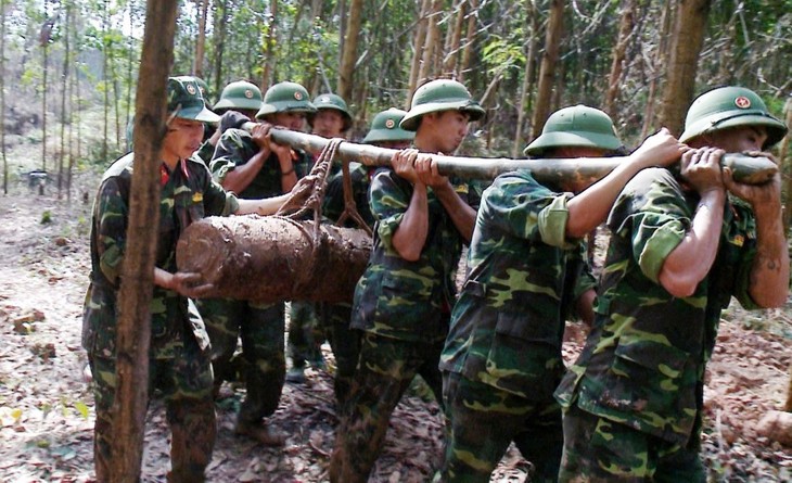 Vietnam Berupaya Bersama-Sama dengan Dunia Internasional Mendorong Penanganan Akibat Bom dan Ranjau - ảnh 1