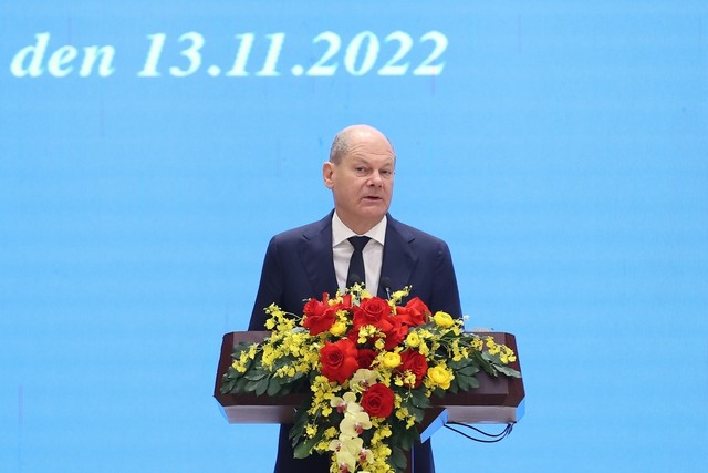 Kanselir  Olaf Scholz: Jerman dan Vietnam Adalah Mitra Penting Satu Sama Lain - ảnh 1