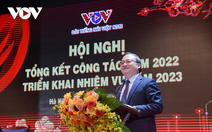 VOV Evaluasi Pekerjaan Tahun 2022, Gelar Tugas Tahun 2023 - ảnh 2