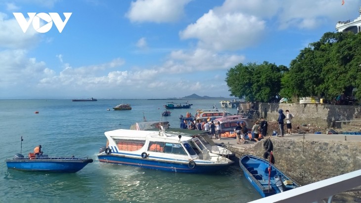 Veteran Perempuan Membuka Jalan Pariwisata Jalur Pulau di Kota Mong Cai, Provinsi Quang Ninh - ảnh 1