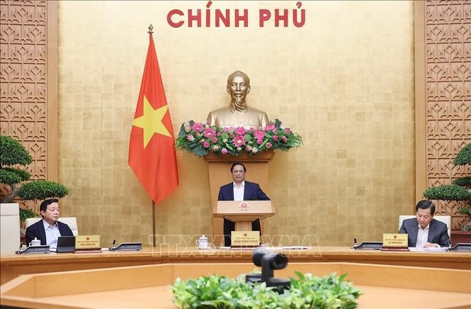 PM Pham Minh Chinh Pimpin Sidang Periodik Pemerintah Bulan November - ảnh 1