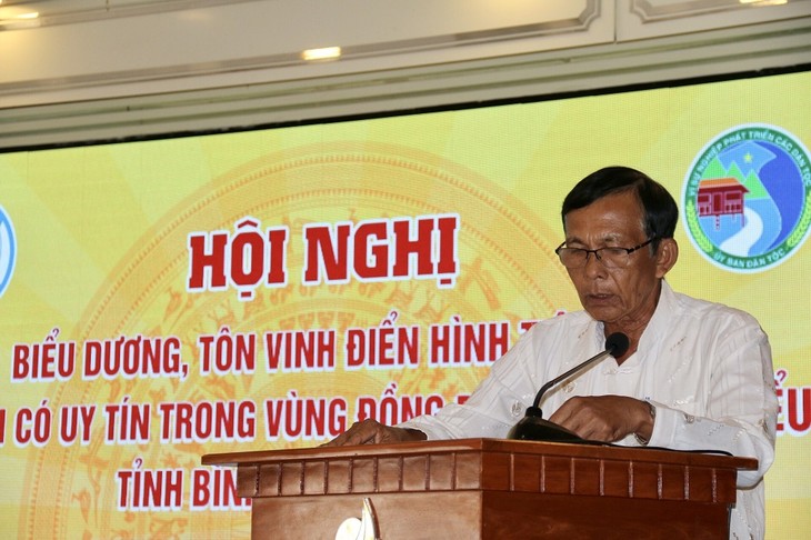 Pemimpin Desa Cham di Provinsi Binh Thuan - ảnh 1