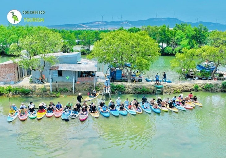 Zona Ekowisata Con Chim – “Oasis Hijau” di Provinsi Binh Dinh - ảnh 11