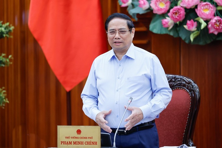 PM Pham Minh Chinh Memimpin Sidang Badan Harian Pemerintah tentang Pembuatan Undang-Undang - ảnh 1