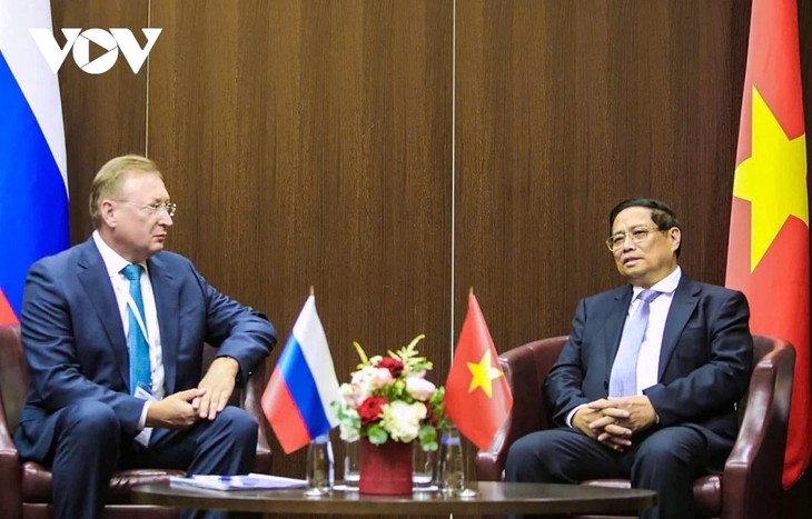 PM Pham Minh Chinh Lakukan Kontak Bilateral di Sela-Sela Konferensi Para Pemimpin BRICS yang Diperluas Tahun 2024 - ảnh 2