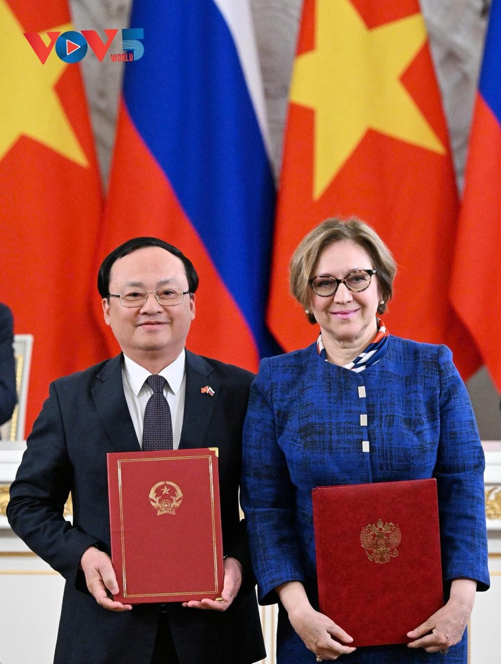 VOV Tandatangani Kerja Sama dengan Radio Orpheus (Federasi Rusia) - ảnh 2