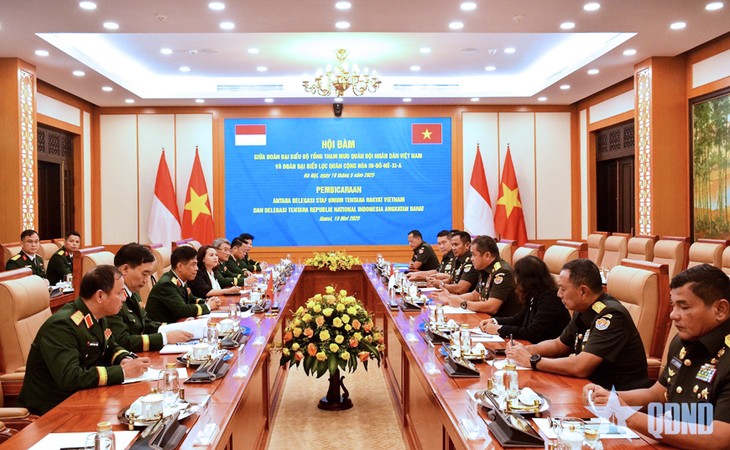 Pembicaraan  Pertahanan Vietnam-Indonesia - ảnh 1