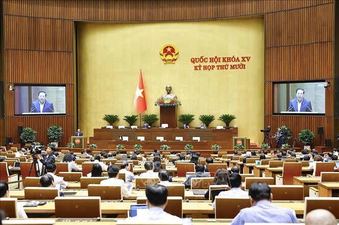 Pekan Kerja ke-5 Persidangan ke-10 MN Memusatkan Pekerjaan Legislasi  - ảnh 1