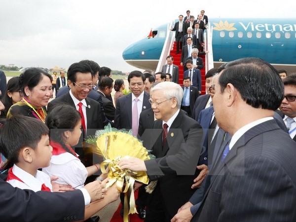 La visite de Nguyen Phu Trong couverte par la presse cambodgienne - ảnh 1