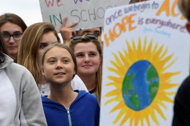 Greta Thunberg manifeste devant la Maison Blanche - ảnh 1