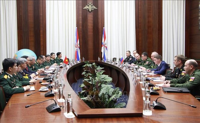 Vietnam, Russia hold fourth defence strategy dialogue - ảnh 1