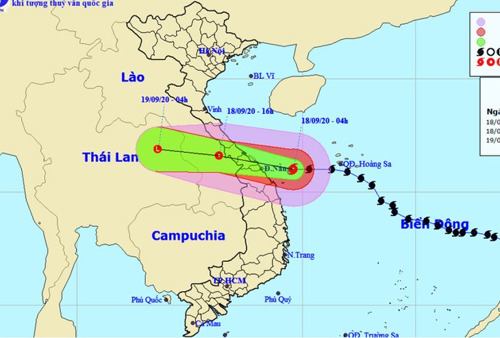 Storm Noul makes landfall in central region - ảnh 1