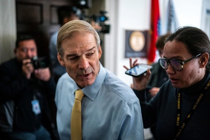 Jim Jordan fails to win House speakership on first ballot - ảnh 1