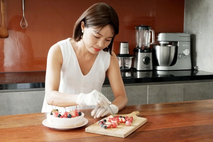 Sakura blossom cookies by foodblogger Huong Thao - ảnh 1